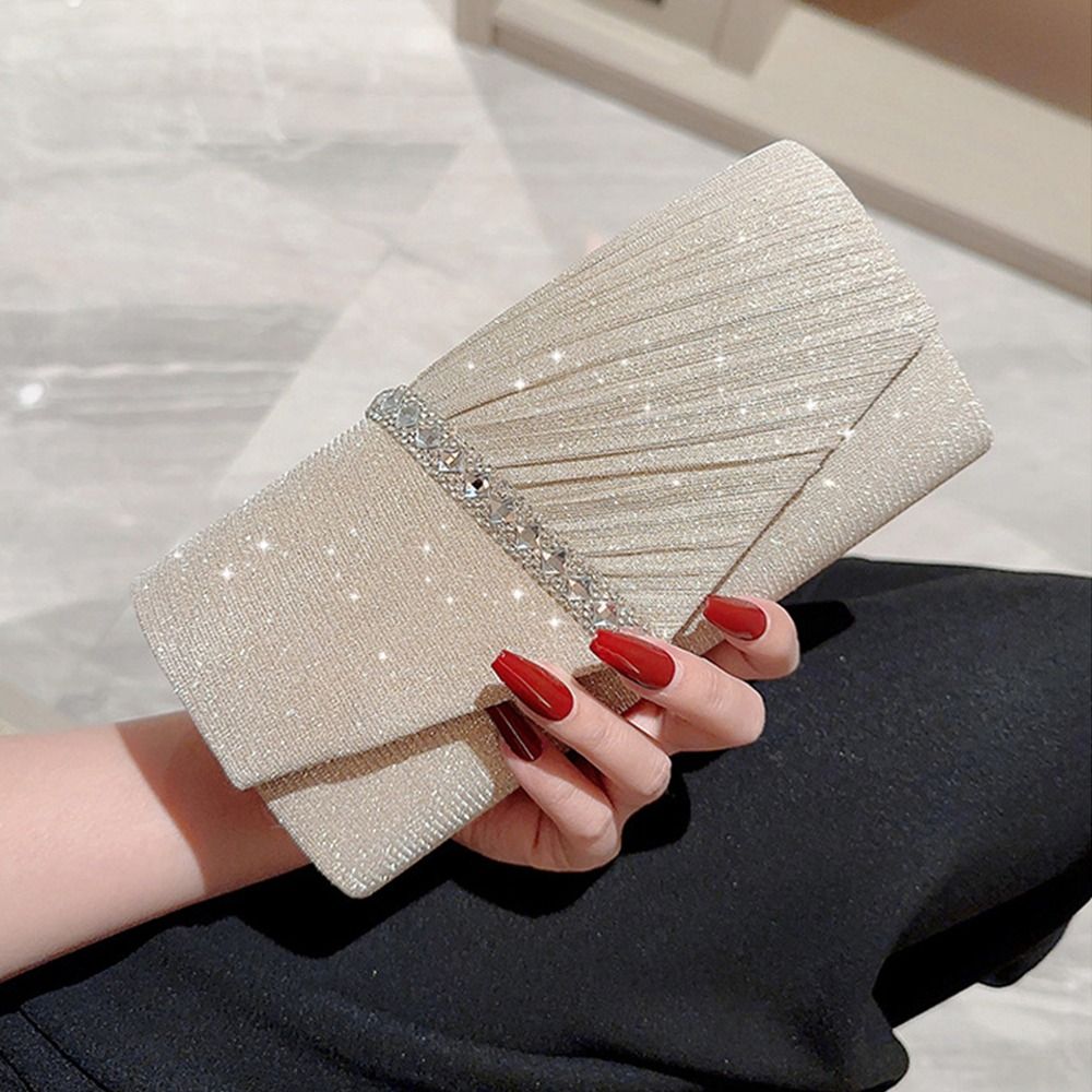 Clutch Bag Evening - ผู้หญิงไหล่กระเป๋ากระเป๋าSequins Clutchesกระเป๋างานแต่งงานกระเป๋าGlitterจัดเลี้ยงกระเป๋าถือ