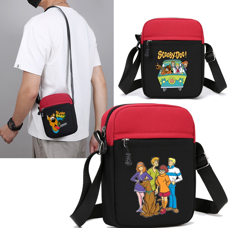 Women'S Bags Cross Body - กระเป๋าสะพายข้างสคูบี้ดูสำหรับผู้หญิงการ์ตูนอะนิเมะลายพิมพ์กระเป๋าสะพายไหล่แฟชั่นกลางแจ้งสำหรับทุกเพศกระเป๋าถือของขวัญวันเกิด