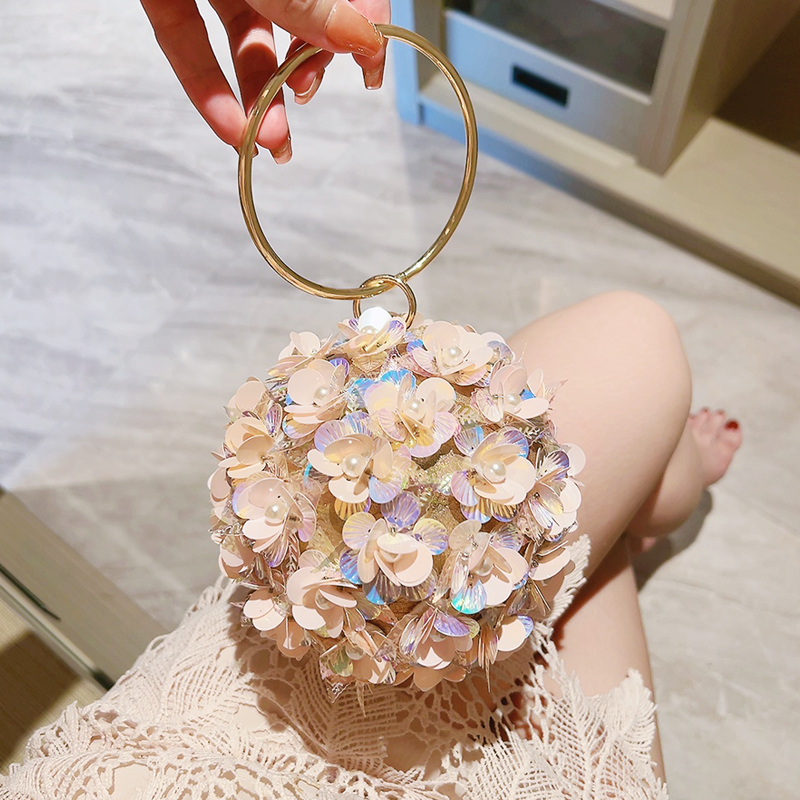 Clutch Bag Evening - มินิเลื่อมดอกไม้กระเป๋า,Elegant Dinner CLUTCH กระเป๋า,อย่างเป็นทางการรอบจัดเลี้ยงกระเป๋าถือสําหรับงานแต่งงานพรหม