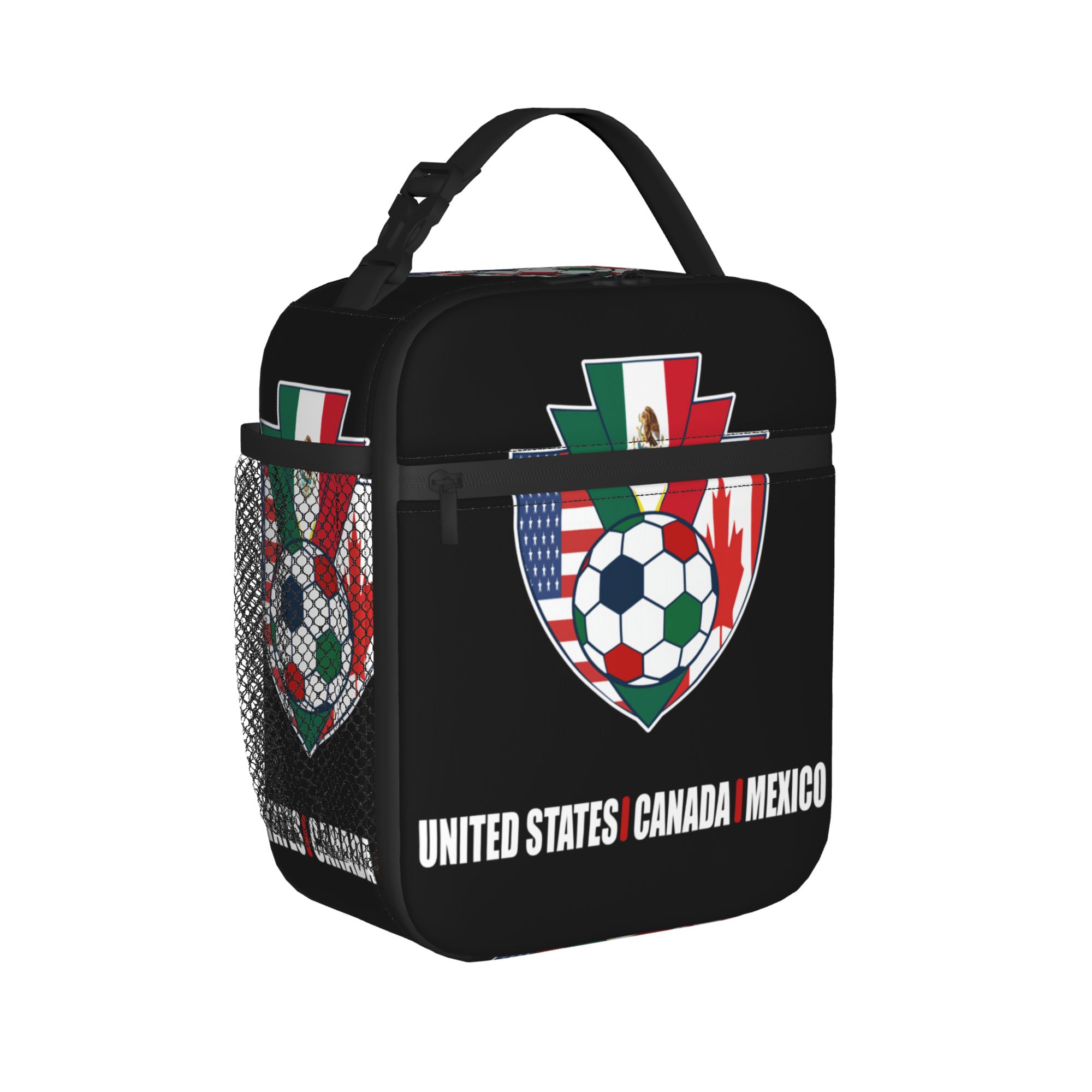 Women Bags Usa - กระเป๋าเก็บอุณหภูมิสำหรับใส่อาหารกลางวัน ลายฟุตบอล 2026 สำหรับผู้หญิง ผู้ชาย สหรัฐอเมริกา