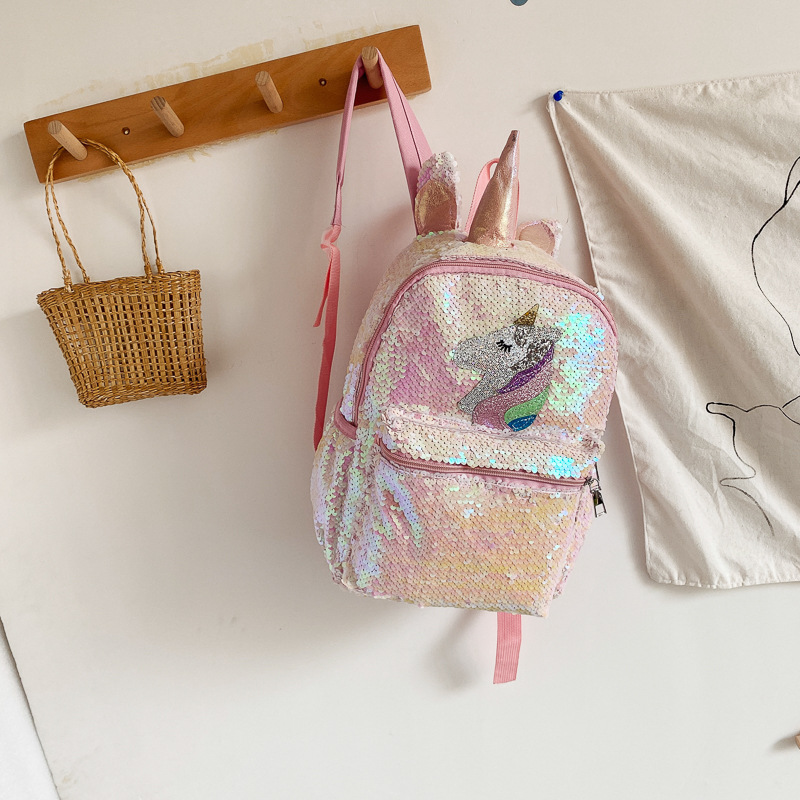 กระเป๋าเป้สะพายหลังลายยูนิคอร์ - Women'S Bags Going Out บทวิจารณ์และราคา