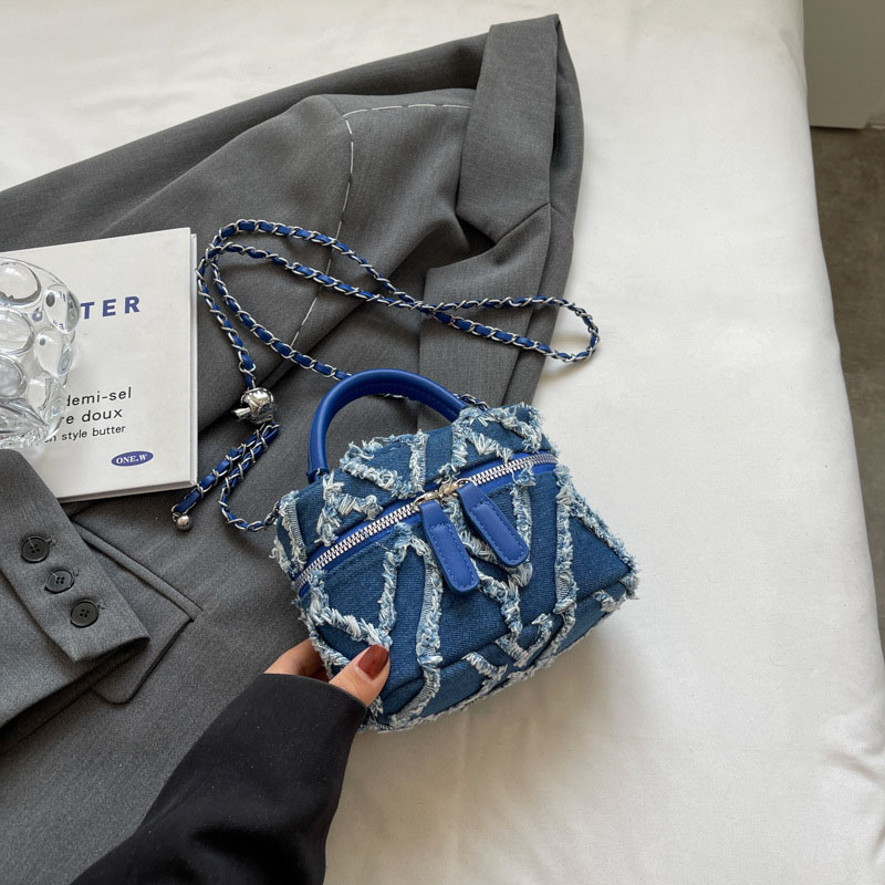 2024 ออกแบบใหม่ไหล่เดี่ยวกระเป - Women Bags Jeans บทวิจารณ์และราคา