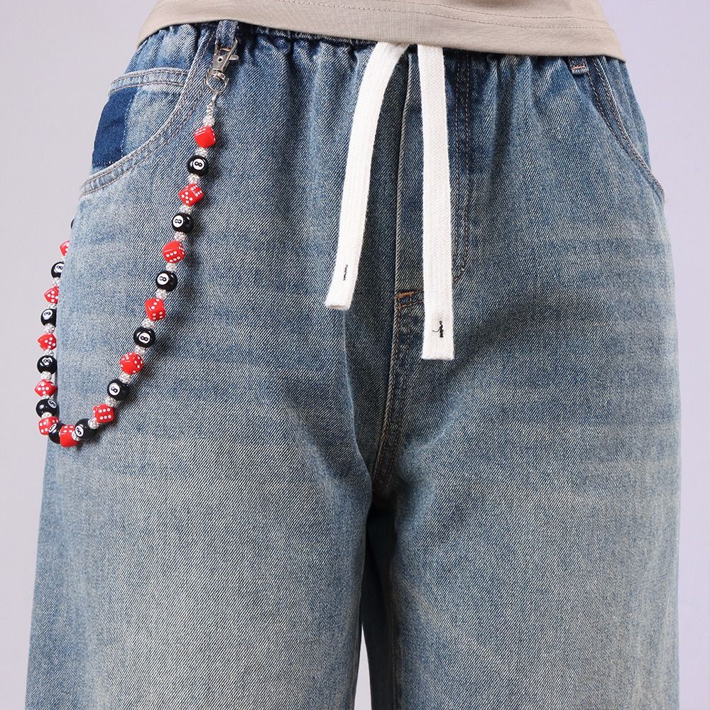 โซ่กางเกงยีนส์ โซ่เอวลูกเต๋าหล - Women Bags Jeans บทวิจารณ์และราคา