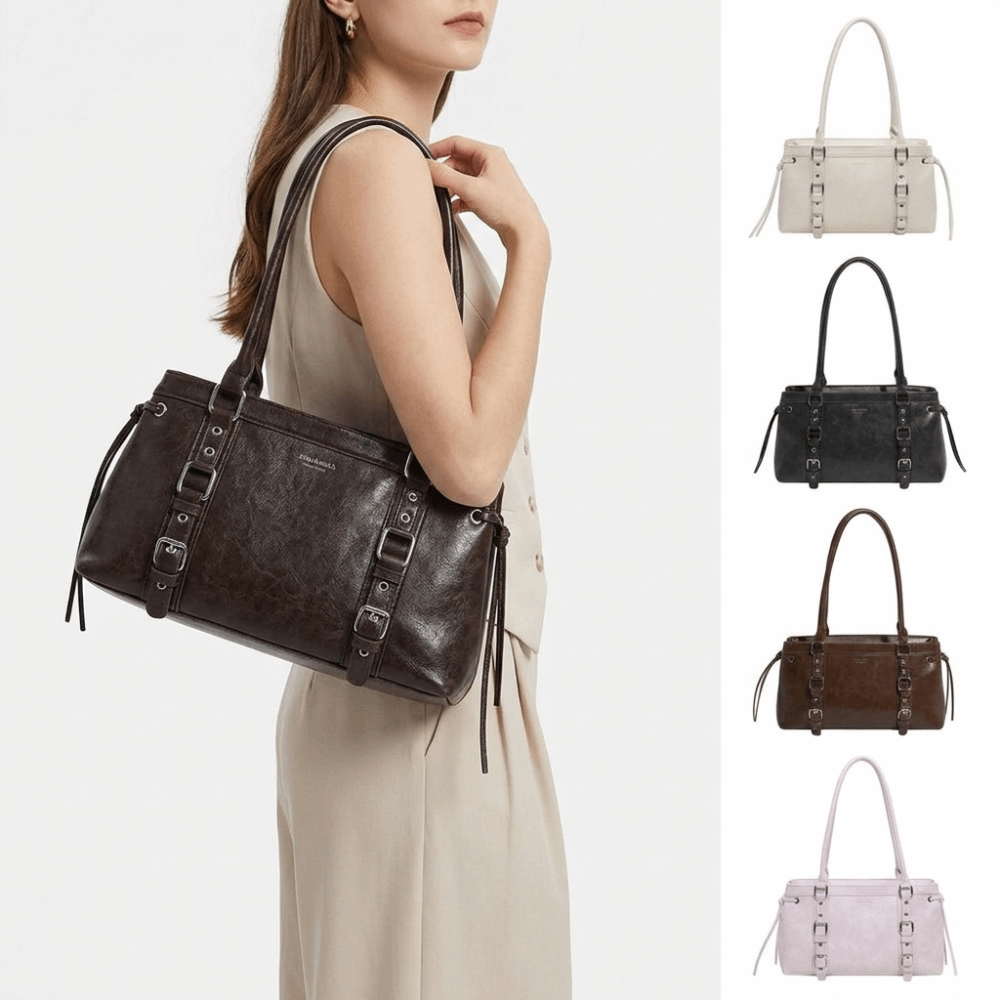 กระเป๋าถือผู้หญิงทรงแข็งแรงทนท - Top Handle Structured บทวิจารณ์และราคา