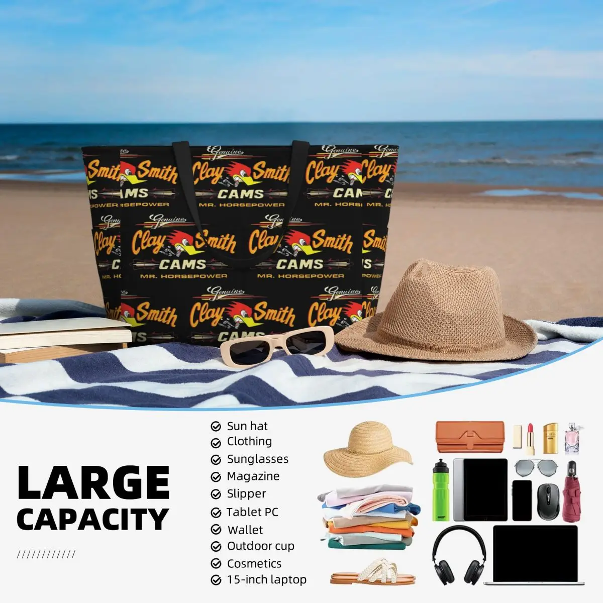 กระเป๋าหิ้วชายหาด Made In The  - Women Bags Usa บทวิจารณ์และราคา