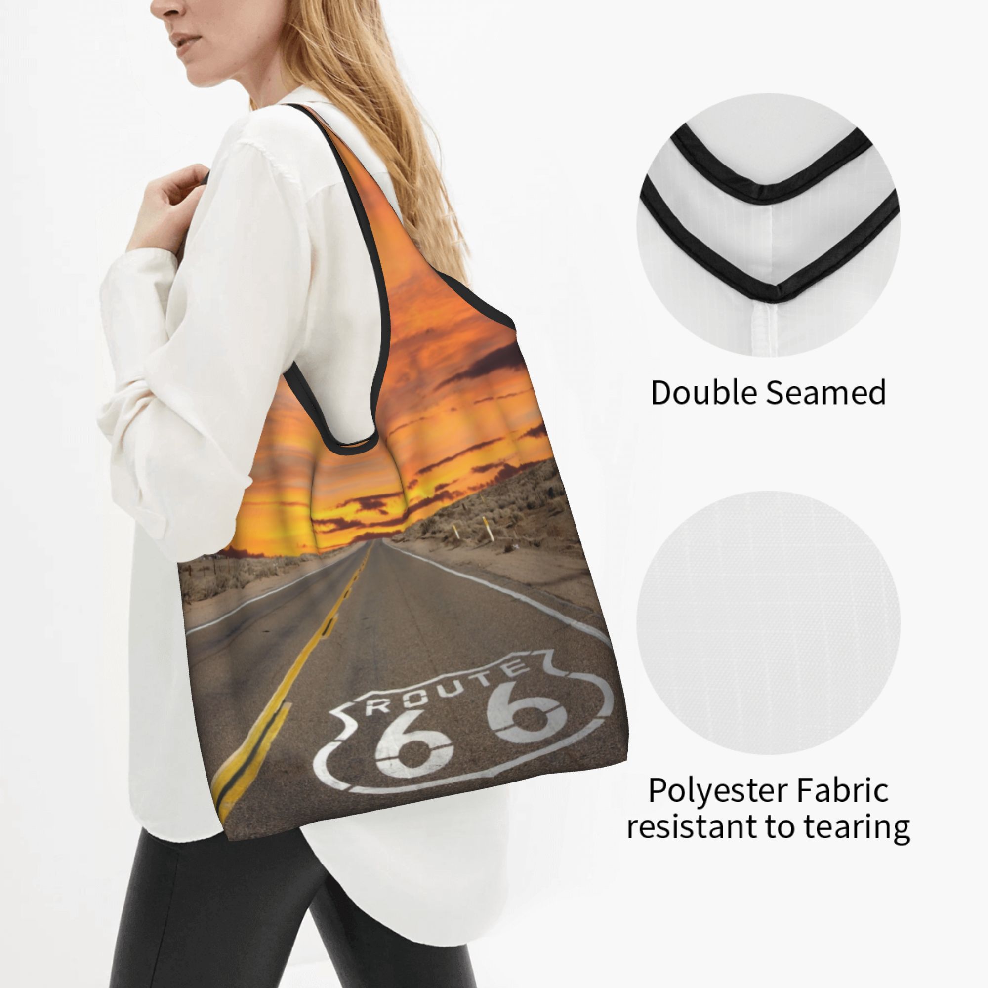 กระเป๋าช้อปปิ้งรูท 66 สำหรับผู - Women Bags Usa บทวิจารณ์และราคา
