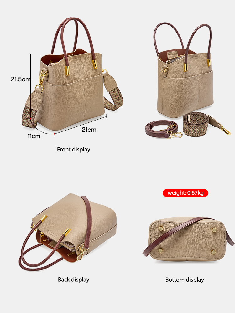 เซนซี่กระเป๋าหนังแท้คุณภาพสูงส - Women Bags Green บทวิจารณ์และราคา