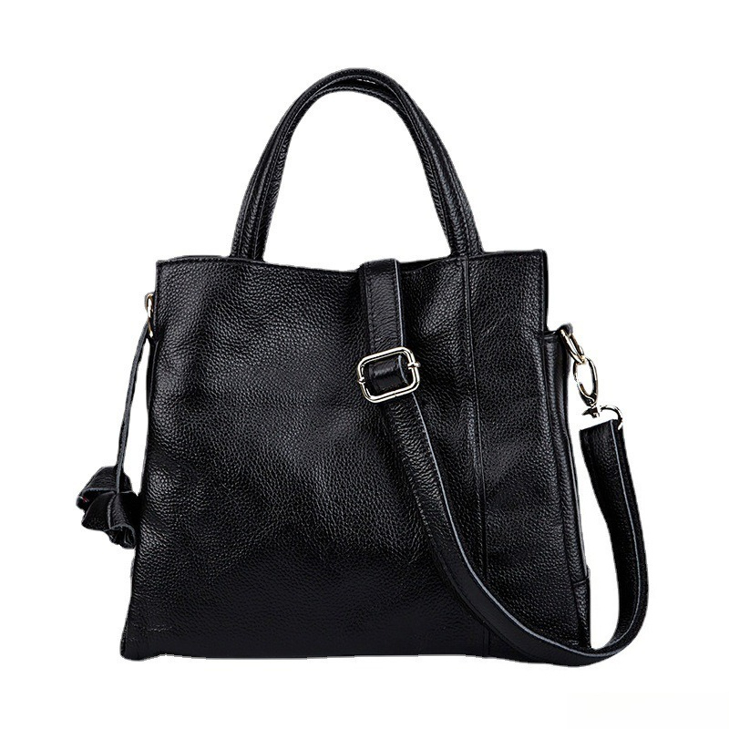 กระเป๋าสะพายไหล่หนังแท้สำหรับผ - Top Handle Structured บทวิจารณ์และราคา