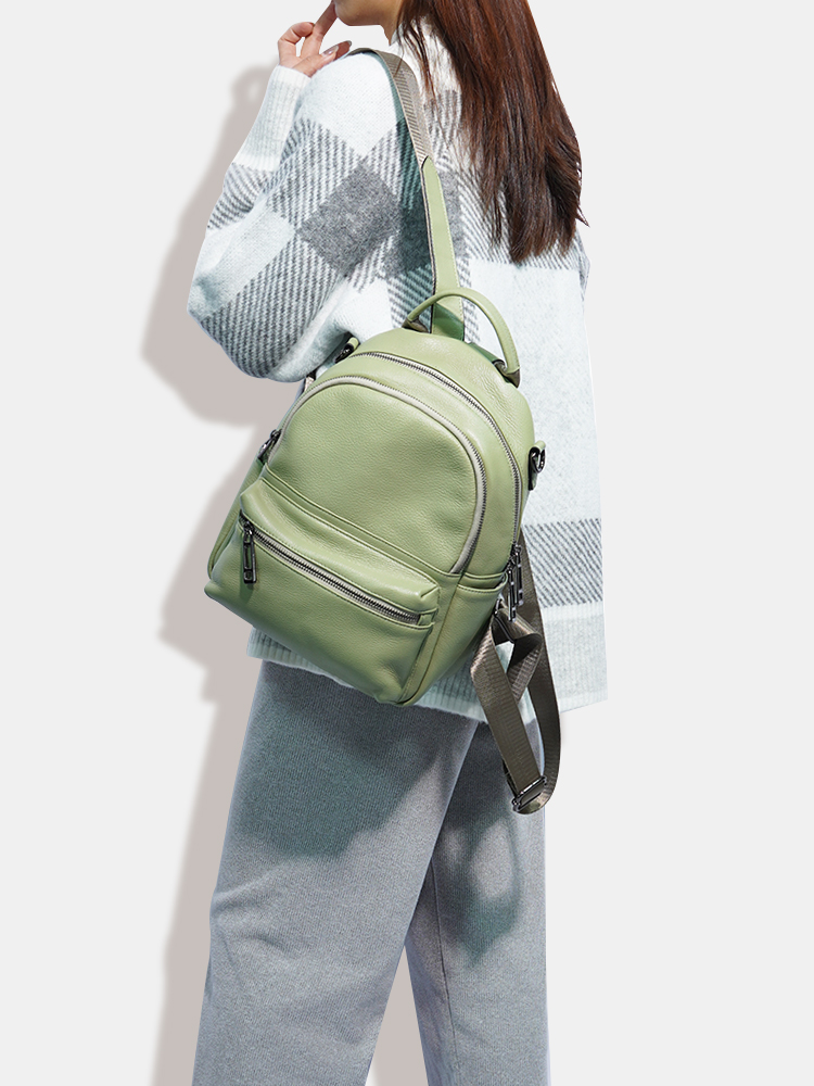 Zency กระเป๋าเป้กระเป๋าสะพายหล - Women Bags Green บทวิจารณ์และราคา
