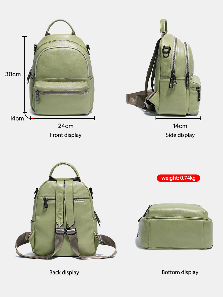 Zency กระเป๋าเป้กระเป๋าสะพายหล - Women Bags Green บทวิจารณ์และราคา