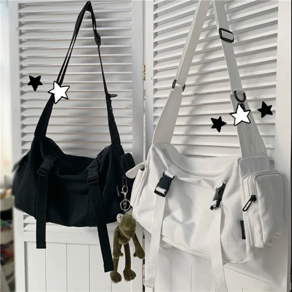 กระเป๋าผ้าใบสีดำดีไซน์ผู้หญิงก - Women'S Bags Cross Body บทวิจารณ์และราคา