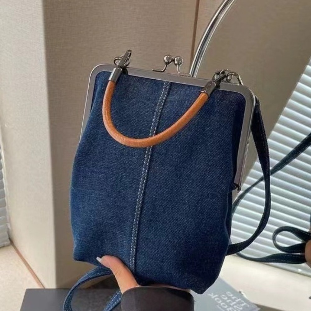 กระเป๋าถือสตรีสไตล์วินเทจใหม่  - Women Bags Jeans บทวิจารณ์และราคา