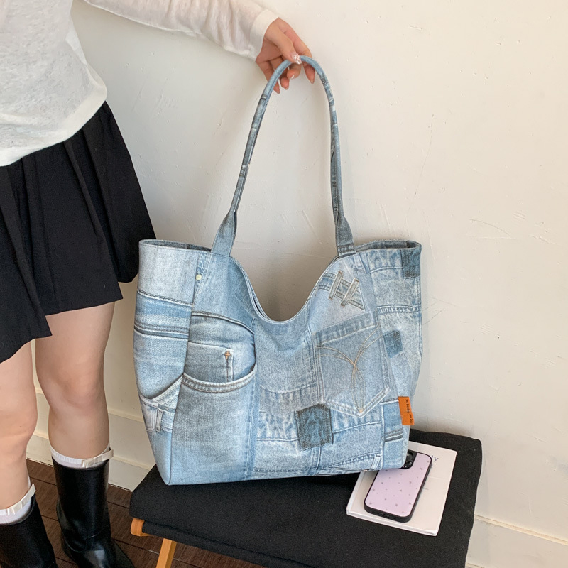 SHELKSBAG กางเกงยีนส์กระเป๋าสต - Women Bags Jeans บทวิจารณ์และราคา