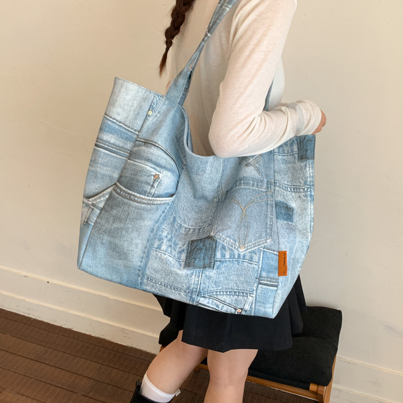 SHELKSBAG กางเกงยีนส์กระเป๋าสต - Women Bags Jeans บทวิจารณ์และราคา
