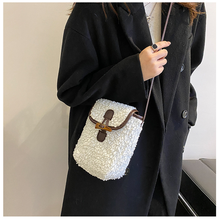 กระเป๋าโทรศัพท์ขนแกะแฟชั่นฤดูห - Women'S Bags Cross Body บทวิจารณ์และราคา