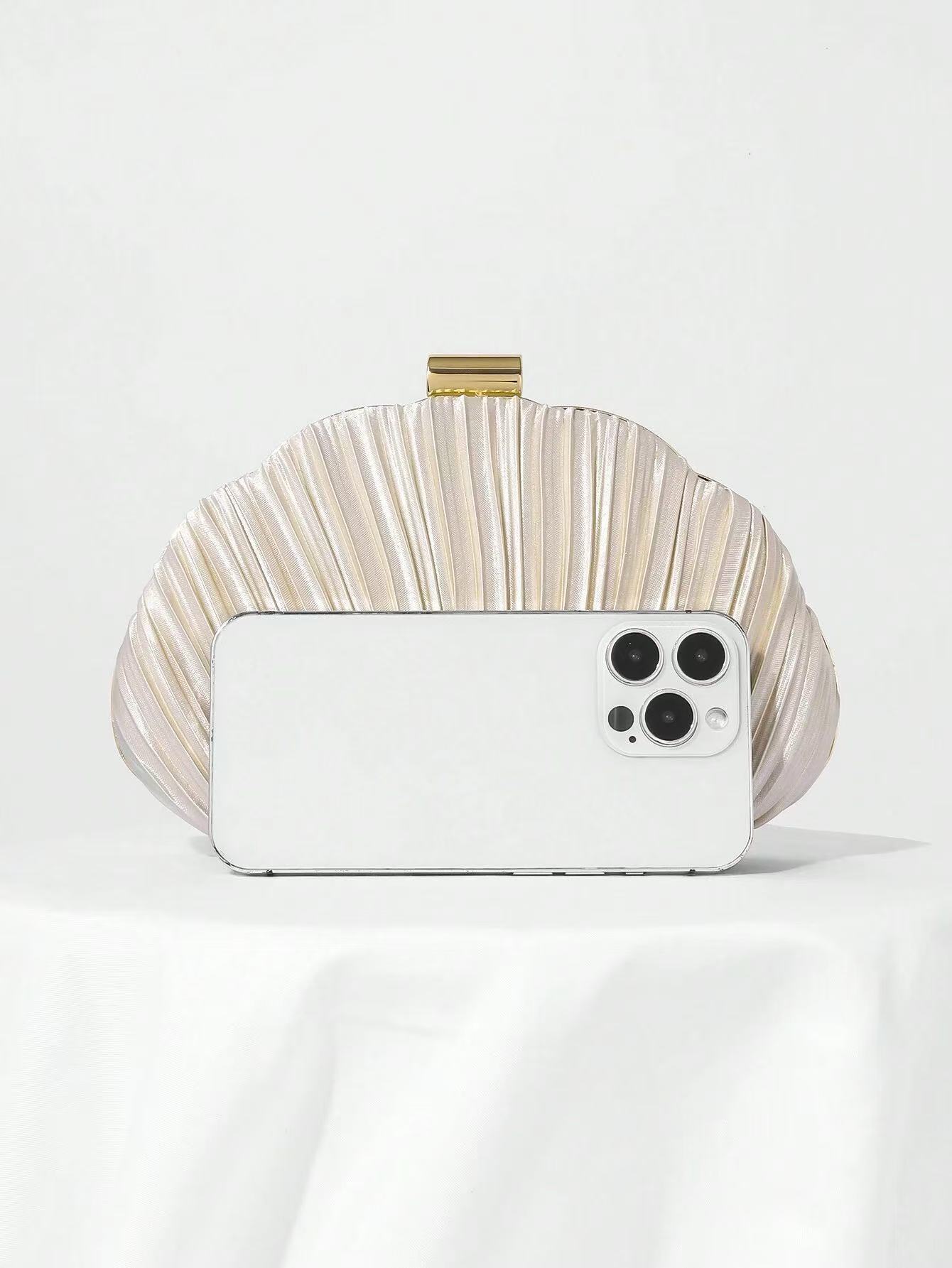 กระเป๋าถือทรงเปลือกหอยแบบใหม่  - Clutch Bag Evening บทวิจารณ์และราคา