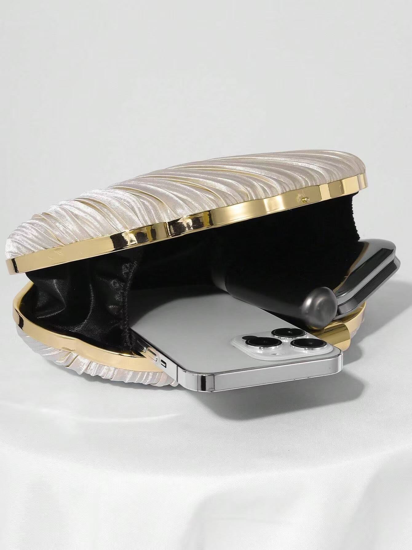 กระเป๋าถือทรงเปลือกหอยแบบใหม่  - Clutch Bag Evening บทวิจารณ์และราคา