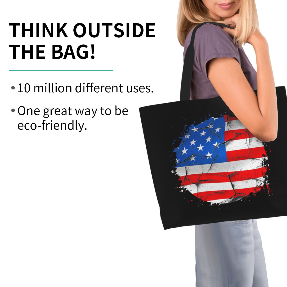 USA อเมริกา ธงชาติอเมริกา กระเ - Women Bags Usa บทวิจารณ์และราคา